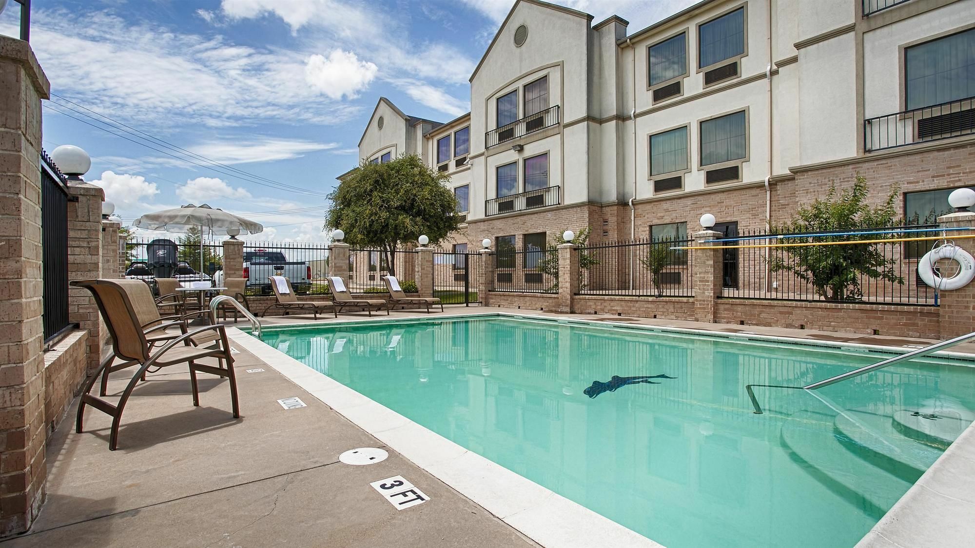 Best Western Executive Inn Corsicana Exteriör bild